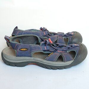 Keen Women's Venice H2 Midnight Black 1010978 Water Shoes Women's 7.5 Midnight